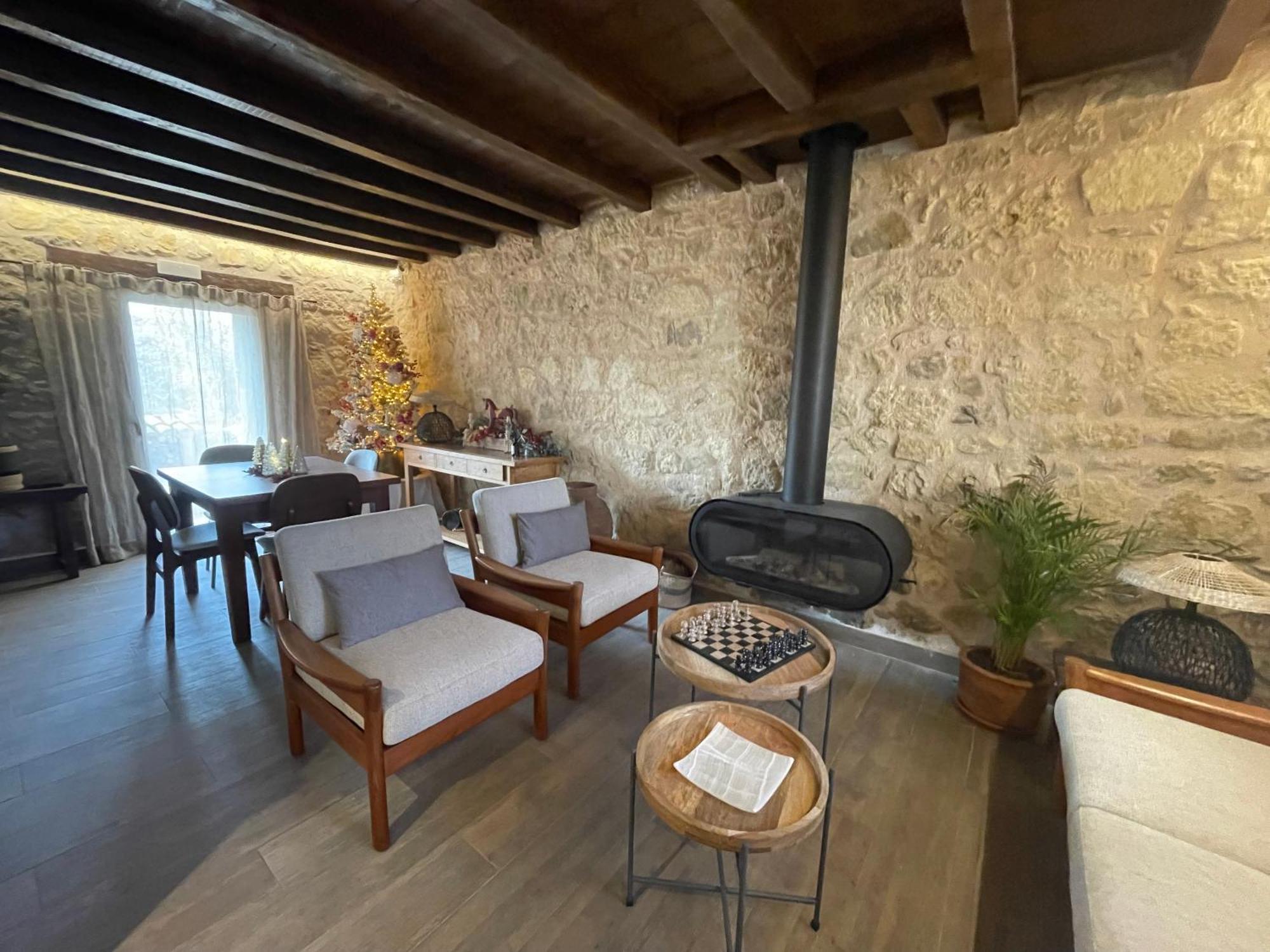 La Casa Del Cantero Pinilla del Valle Экстерьер фото